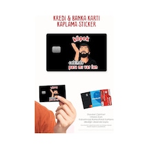 Cebinde Para Mı Var Lan Kredi Kartı Kaplama Sticker