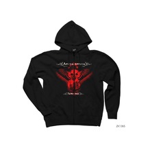 Apocalyptica Im Not Jesus Siyah Fermuarlı Kapşonlu Sweatshirt Siyah
