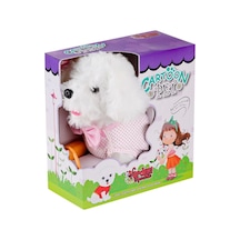 Mey İthalat Pft-b025 Yürüyen Tasmalı Peluş Köpek