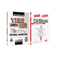 Yediiklim Yedi Adımda Temelden Zirveye Sözel Mantık Ve Akm Dil Bilgisi Soru Bankası Seti 2 Kitap