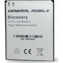 General Mobile Discovery A Kalite Batarya Discovery 1 Uyumlu 1800 Mah Sku12508