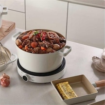 Neoflam Fika Bej 26 Cm Döküm Derin Tencere