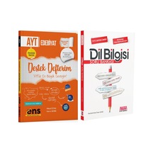 Ens Ayt Türk Dili Ve Edebiyatı Destek Defteri Ve Akm Dil Bilgisi Soru Bankası Seti 2 Kitap