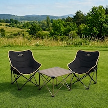 Yek Outdoor Campout Alüminyum Küçük Boy Masa + 2 Campout Fırat Sandalye Set Diğer