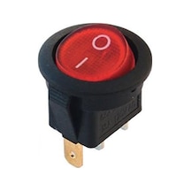 Sanec Ic-131 Yuvarlak Işıklı Anahtar On-off 3p