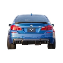 Bmw F10 2011 - 2017 Vorsteiner Difüzör Orta Bölüm Plastik Boyasız