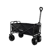 Madfox Voyager Katlanır Çok Amaçlı Yük Taşıma Arabası Vagon Siyah Siyah