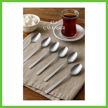 Bezos Paslanmaz Çelik 6 Lı Çay Kaşığı Seti Dmc