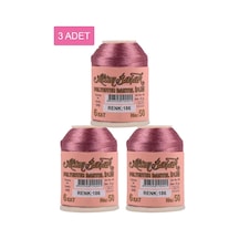 3 Adet Altınbaşak Oya Ve Dantel İpi 20 Gr - Royaleks - No: 186