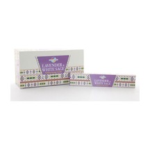 3 Adet Aromalı Masala Çubuk Tütsü Lavanta Ve Beyaz Adaçayı Kokulu, Oda Ve Meditasyon Kullanımı, Masala Sticks Incense