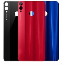 Huawei Honor 8x Arka Pil Batarya Kapak Cam Kırmızı