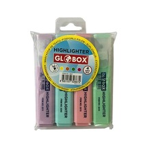 Globox-fosforlu Kalem 4lü Pastel Renk 124-Pembe
