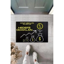 Dijital Baskı Kişiye Özel İç Kapı Dekorasyon Paspas Ps11284 Renkli