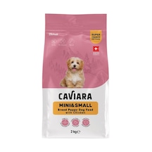 Caviara Tavuklu Mini Ve Küçük Irk Yavru Köpek Maması 2 Kg