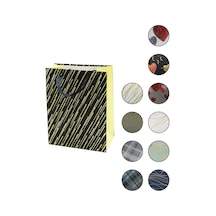 Yakut-13259 Bl-2128s-2 Küçük Hediyelik Karton Çanta 18x23x10cm Renkli Desenli- 12'li Paket Diğer