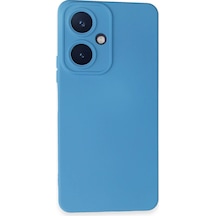 Newface - 195 - Vivo Y27 Kılıf Nano İçi Kadife Silikon - Edntrend - - Mavi