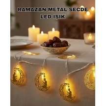 Ramazan Temalı Ay İçinde Secde Eden Adam Led Peri Işığı Diğer