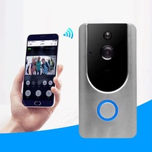 Sones Vesafe Home Vs-m3 Hd 720p Güvenlik Kamerası Akıllı Wifi Görüntülü Kapı Zili İnterkom, Ios Ve Android İçin Tf Kart Ve Gece Görüşü Ve Pır Algılama Uygulamasını Destekleyin Gri