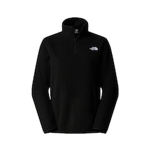 The North Face W Glacier Fleece 1/4 Zip Jacket Kadın Outdoor Çeyrek Fermuarlı Polar Üst Nf0a8d2jjk31 Siyah Siyah