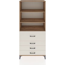 Hyperion Dolap 3 Raflı 4 Çekmeceli 88x44x195 Çam-aytaşı Atlas Çam