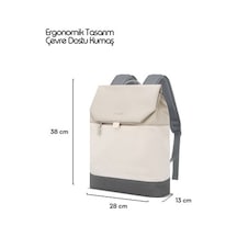 14.1" Günlük Sırt Çantası, Zen Eco Tasarımı İle Şık Ve Kullanışlı