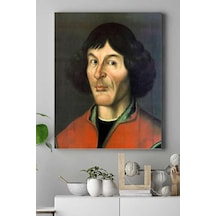 Nikolas Kopernik Bilimsel Kanvas Tablo 50 X 70