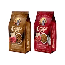 Cango Kuzu Etli Pirinçli + Biftekli Karma Paket Yetişkin Köpek Maması 2 x 10 KG