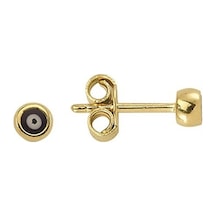 Goldkupe 14 Ayar Altın Nazar Boncuğu Küpe 0,84 Gr-896
