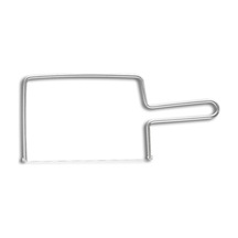 Paslanmaz Peynir Kesme Teli Peynir Dilimleme - 3 Tel Yedekli Gümüş