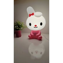 My Melody Koca Kafa Masa Üzeri Gece Lambası Ürün Boyut 30 Cm Çok Renkli