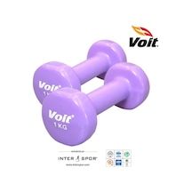 Voit Vinyl Demir 1 KG X 2 Ad. Ağırlık Mor