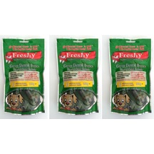 Freshy Dental Ağız Kokusu Önleyici M Köpek Ödül Kemiği 36'lı 3 x 180 G