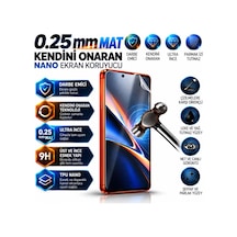 Xiaomi Mi 10t Uyumlu 0.25mm Mat Kendini Onaran Nano Kırılmaz Ekran Koruyucu Darbe Emici Ultra Plus