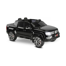 4x4 Quattro Metalik Uzaktan Kumandalı 12v Akülü Araba 18ah Akülü Çocuk Araçları 441a Siyah