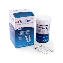 On Call Keton Ölçüm Stribi 50'li Paket