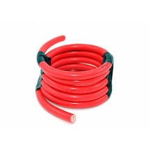 Bakır Akü Kablosu 1 Metre 10mm Kırmızı