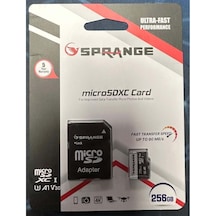 Sprange  SM-256 Class10 256 GB Micro Hd Ultra Hafıza Kartı