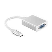 Usb Type C To Vga Çevirici Kablo Görüntü Aktarım Lcd Projeksiyon (535157868)
