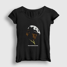 Presmono Kadın Necklace The Notorious Bıg T-shirt Siyah
