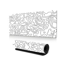 Cbtx 300 800 2mm Şık Soyut Desen Büyük Mouse Pad Doğal Kauçuk Masaüstü Mat - Line-37