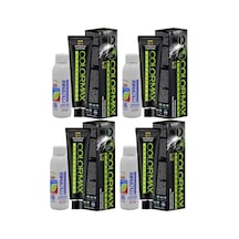 Sps172 Nouveau 2025/ky.gr Koyu Gri 60 Ml 4 Adet Saç Boyası + 4 Adet 90 Ml Oksidan Set