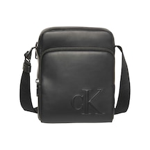 Calvin Klein Erkek Marka Logolu Günlük Kullanıma Uygun Siyah El Çantası Lv04d3368g Ub1