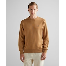 Gant Erkek Sweatshırt 2006065-213 2006065-213 Kahverengi Kahverengi