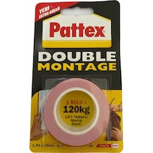Mey İthalat Pattex Double Montage Çift Taraflı Bant 120 Kg