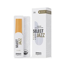 Organik Select Jazz Filed Tenor Saksafon Dili - Saksafon Boruları - İlk Ve Tek Organik Kamış Boru - 3 Yumuşak, 5 Paket