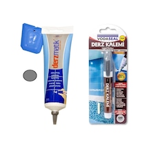 Derz Dolgu 250 Gr Gri + Derz Kalemi Gri Set
