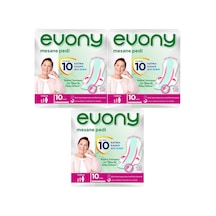 Evony Günlük Mesane Pedi Yoğun 30'Lu (3Pk*10)
