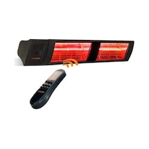 Goldsun Supra Plus GSS40PLG 4000 W Az Işıklı Infrared Isıtıcı Siyah