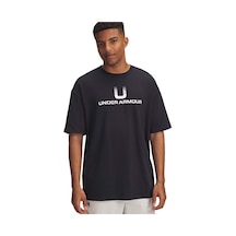 Under Armour Ua Hwt U Logo Ss Erkek Günlük Tişört 6005150-001 Siyah SIYAH