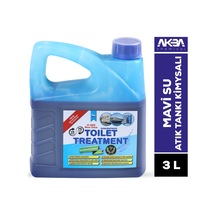 Akba Mavi Su Toilet Treatment Atık Tankı Kimyasalı 3 L